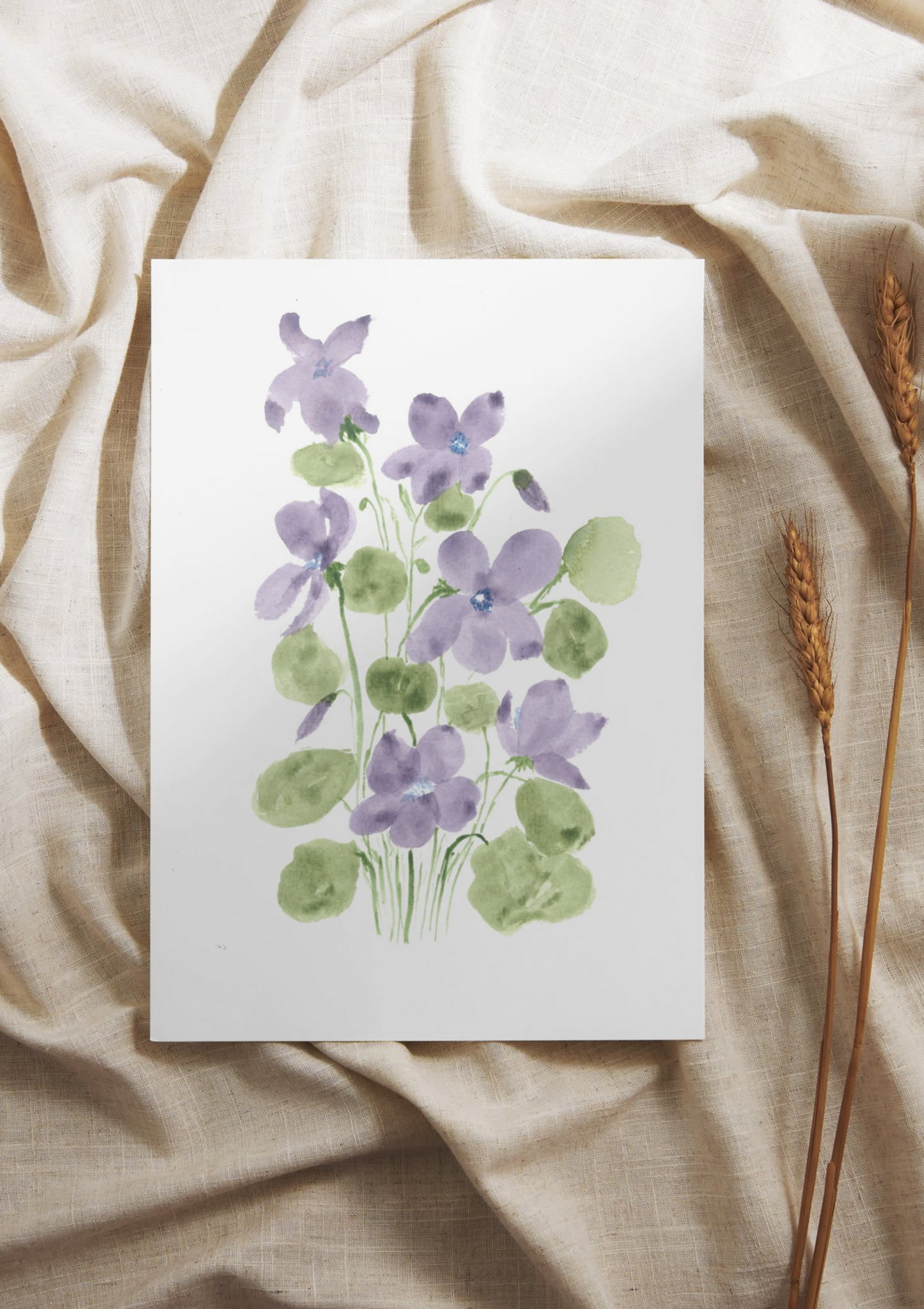 Wild Violet Print