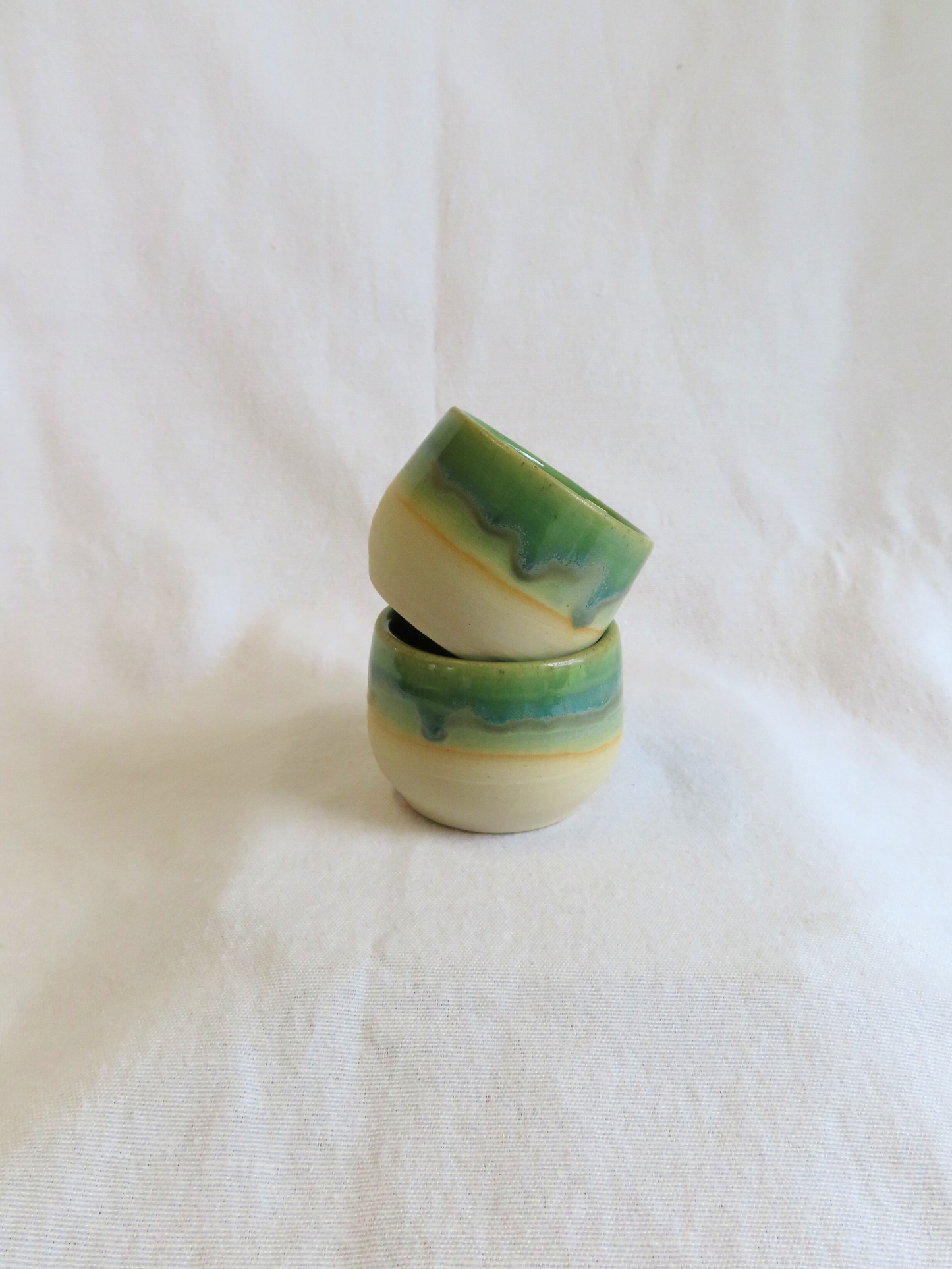 Multi-purpose Tea Bowl in Gun Metal Green #2