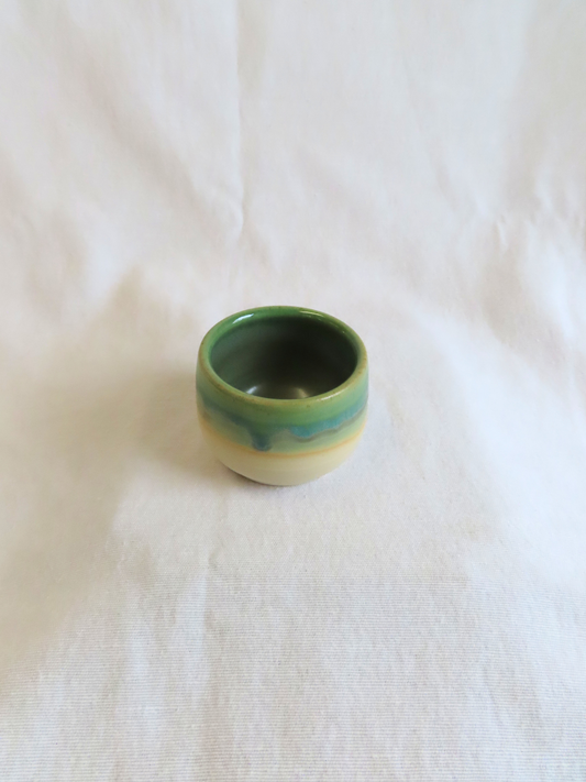 Multi-purpose Tea Bowl in Gun Metal Green #1