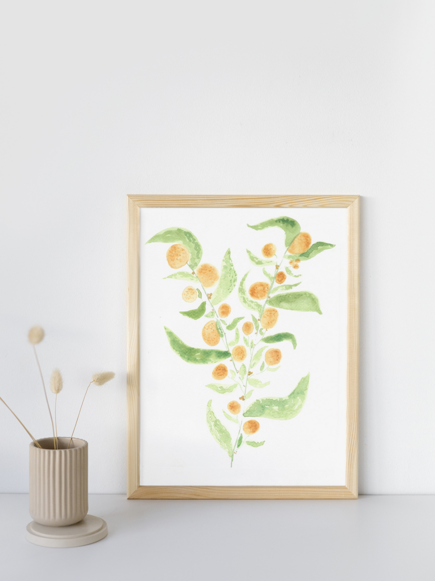 Orange Tree Print