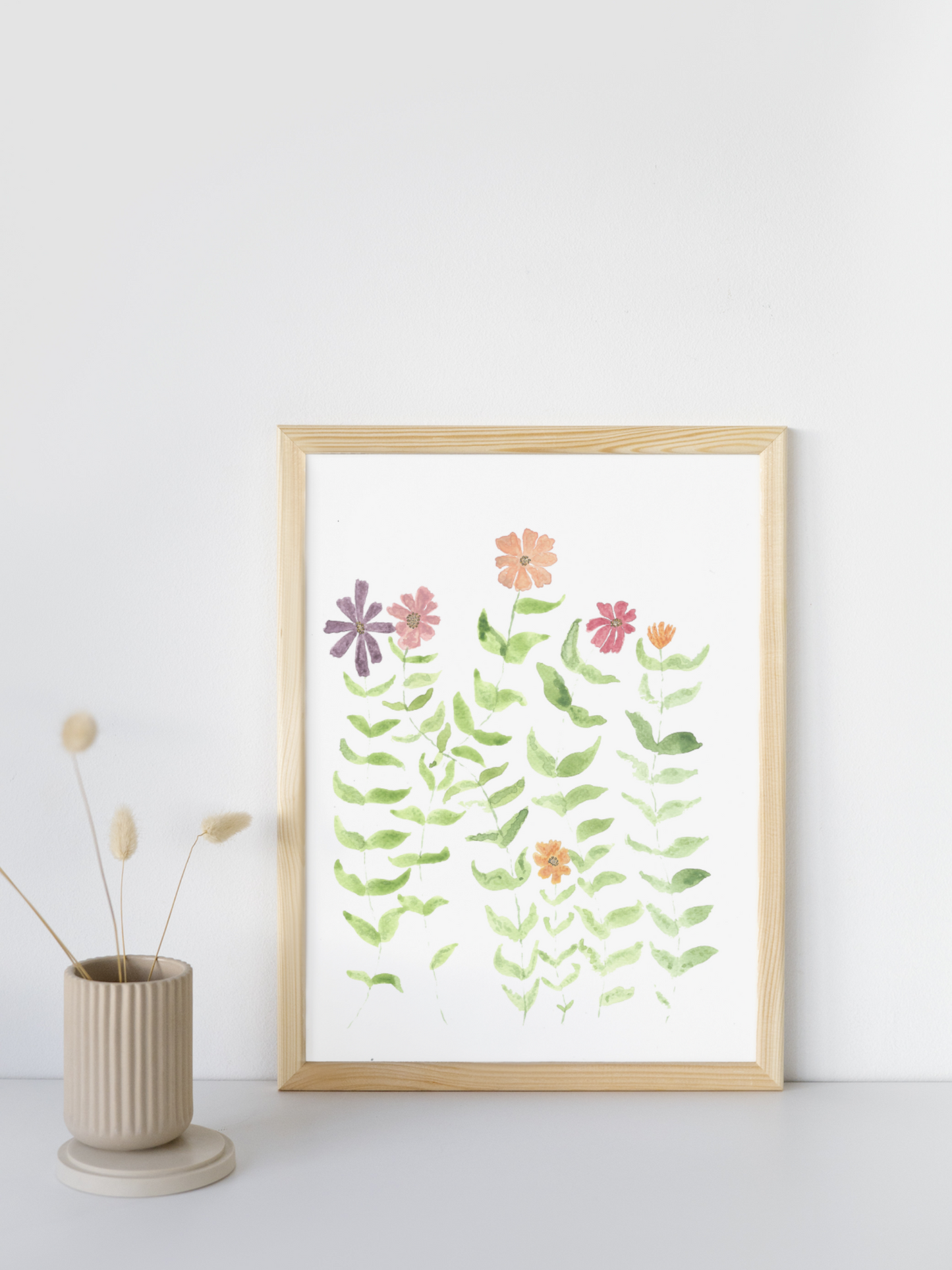 Zinnia Print