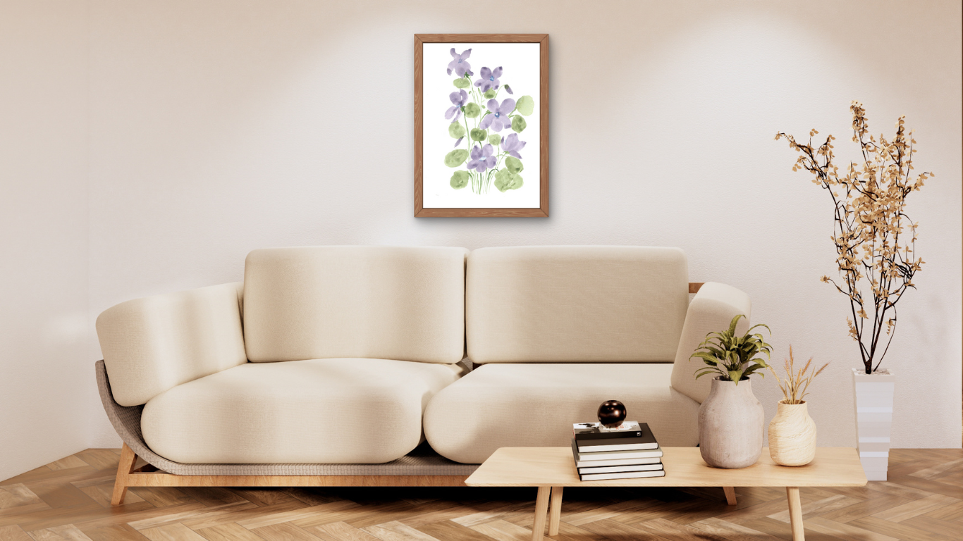 Wild Violet Print