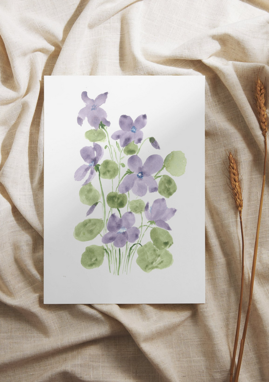 Wild Violet Print