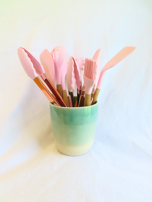 Spoon Crock: Seafoam